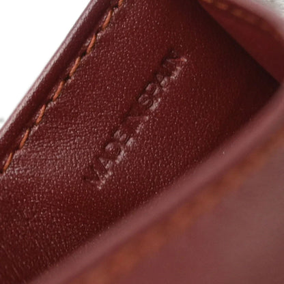 Cartier Coin Purse Wallet Bordeaux