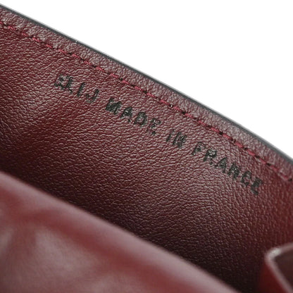 Cartier Black Leather Coin Purse Wallet