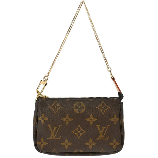 Louis Vuitton Monogram Mini Pochette Accessoires Handbag M58009