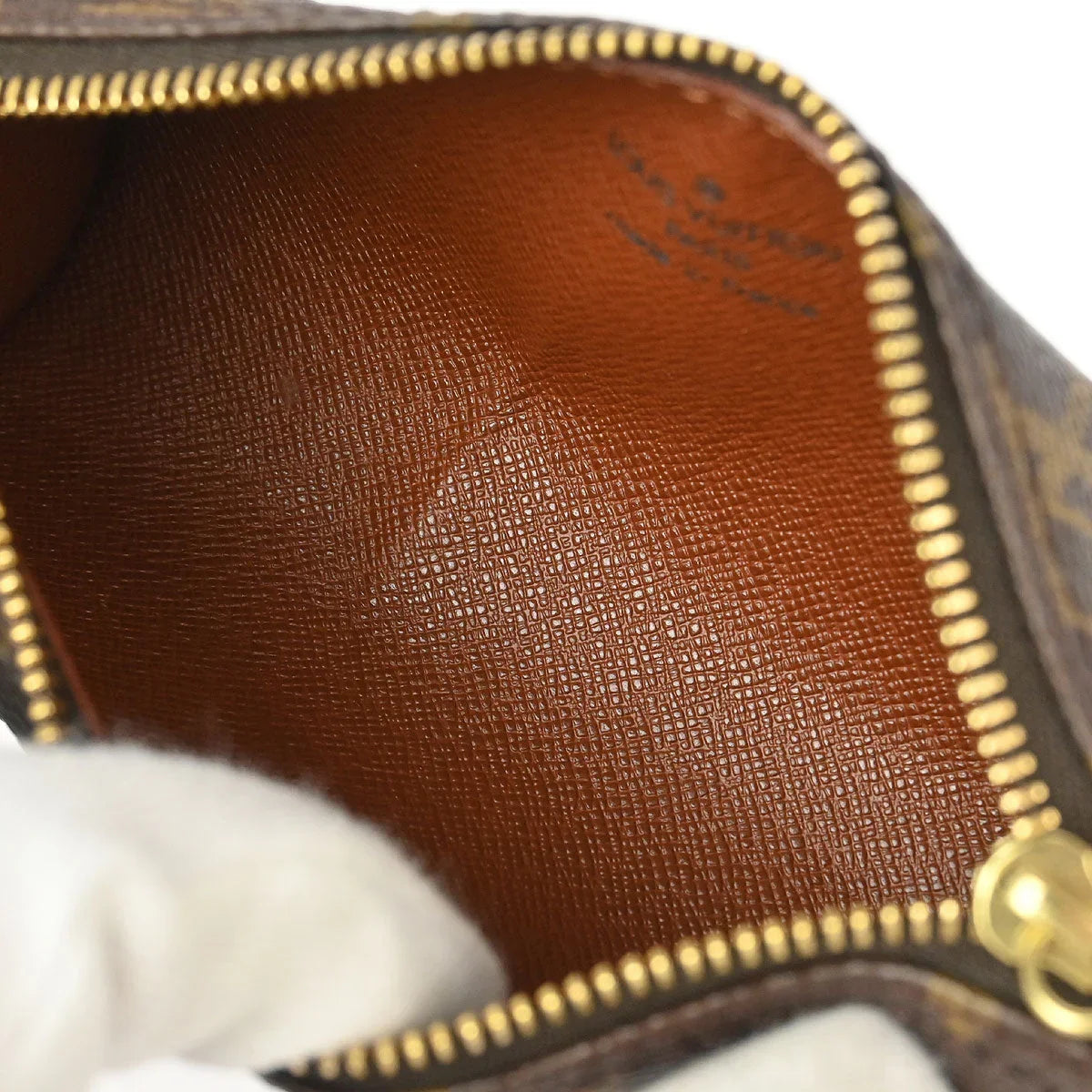 Louis Vuitton Monogram Papillon Attached Pouch Bag