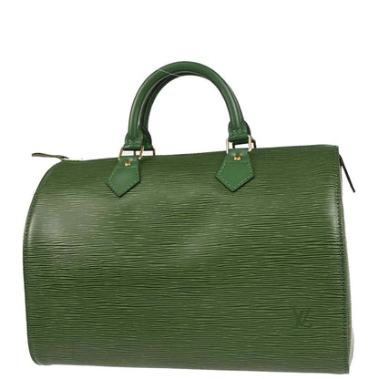 Louis Vuitton 1995 Green Epi Speedy 30 Handbag M43004