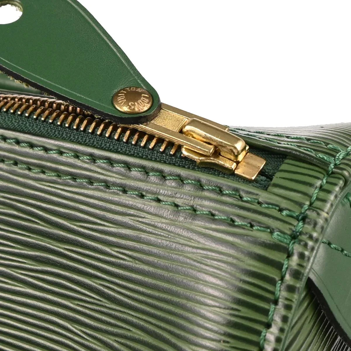 Louis Vuitton 1995 Green Epi Speedy 30 Handbag M43004