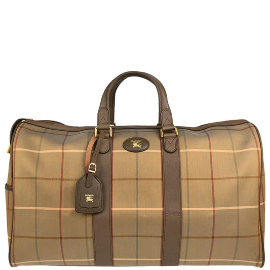 Burberrys Beige Duffle Handbag