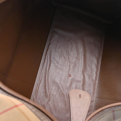 Burberrys Beige Duffle Handbag