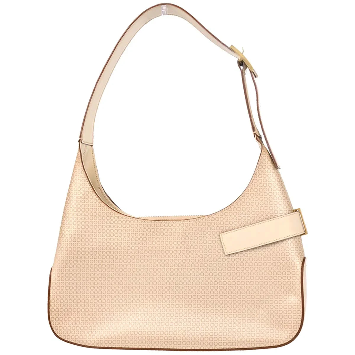 Salvatore Ferragamo Beige Leather Handbag