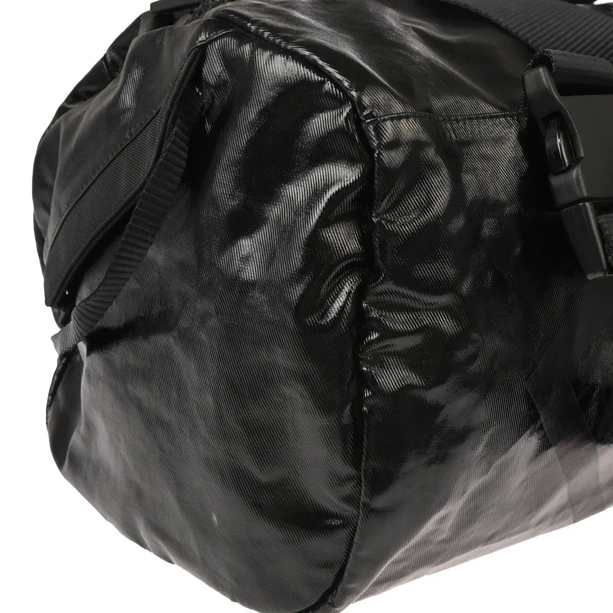 Chanel 2006-2008 Black PVC Sport Line Shoulder Bag