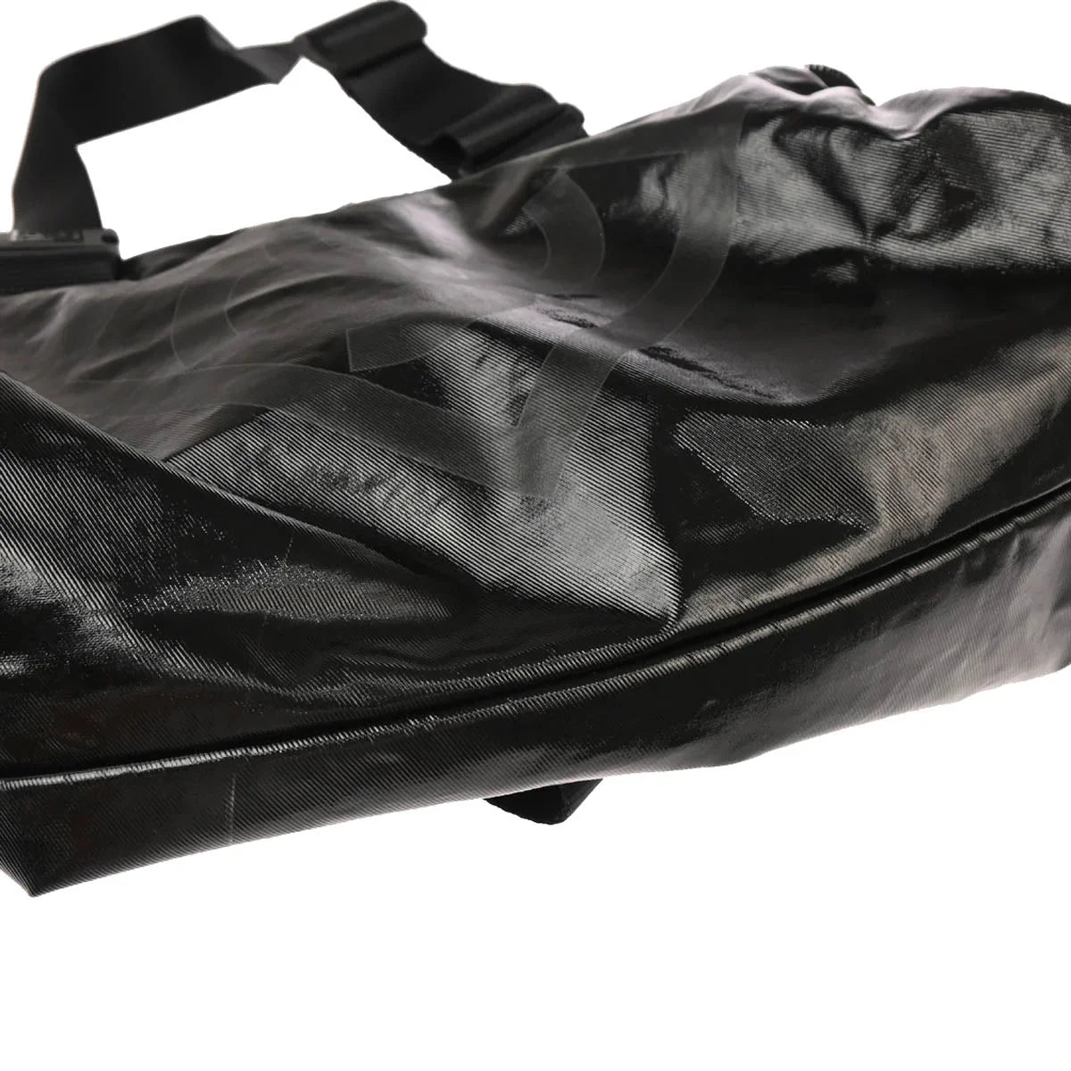 Chanel 2006-2008 Black PVC Sport Line Shoulder Bag