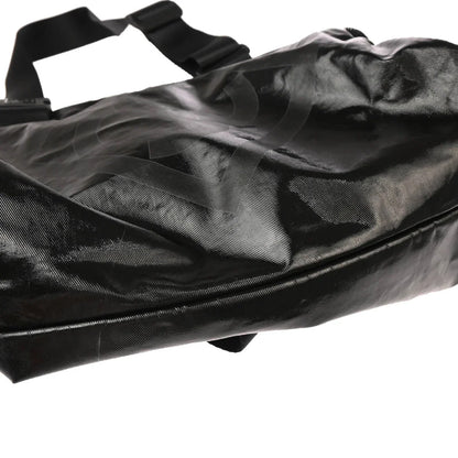 Chanel 2006-2008 Black PVC Sport Line Shoulder Bag