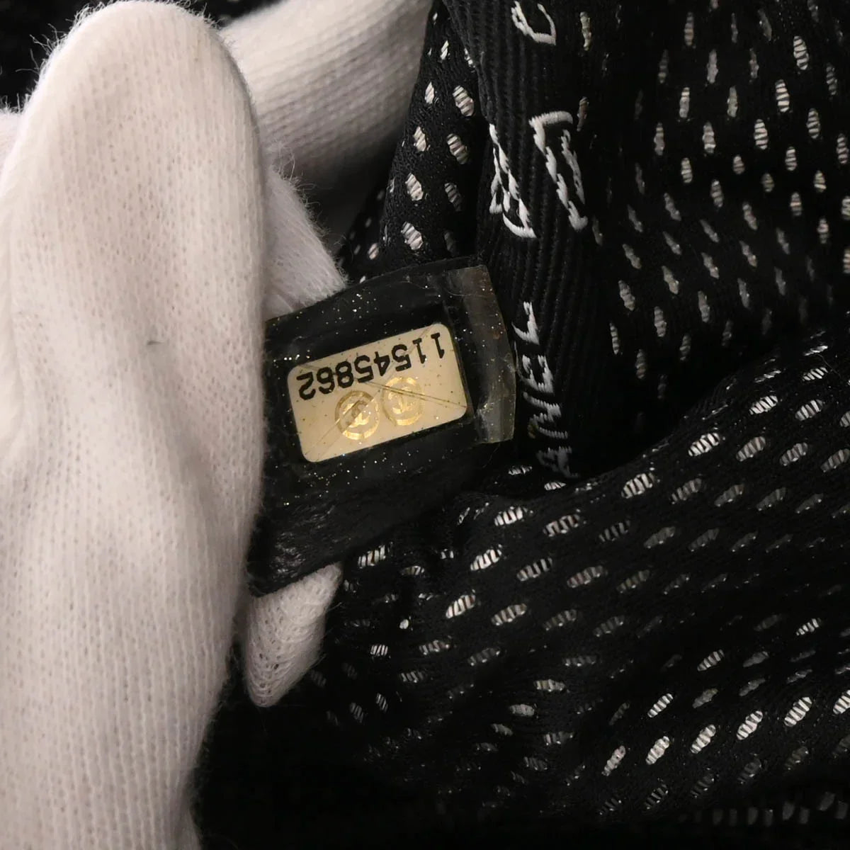 Chanel 2006-2008 Black PVC Sport Line Shoulder Bag