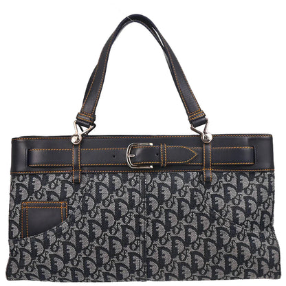 Christian Dior 2001 Navy Trotter Handbag