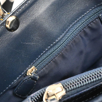 Christian Dior 2001 Navy Trotter Handbag