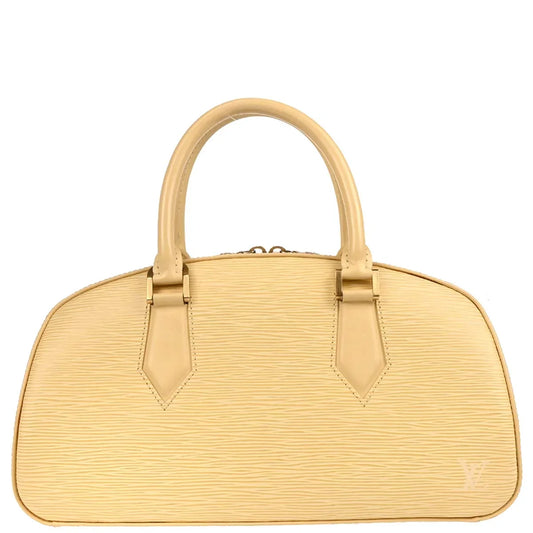 Louis Vuitton 2002 White Epi Jasmin Handbag M5208A