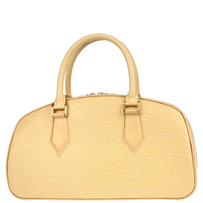 Louis Vuitton 2002 White Epi Jasmin Handbag M5208A