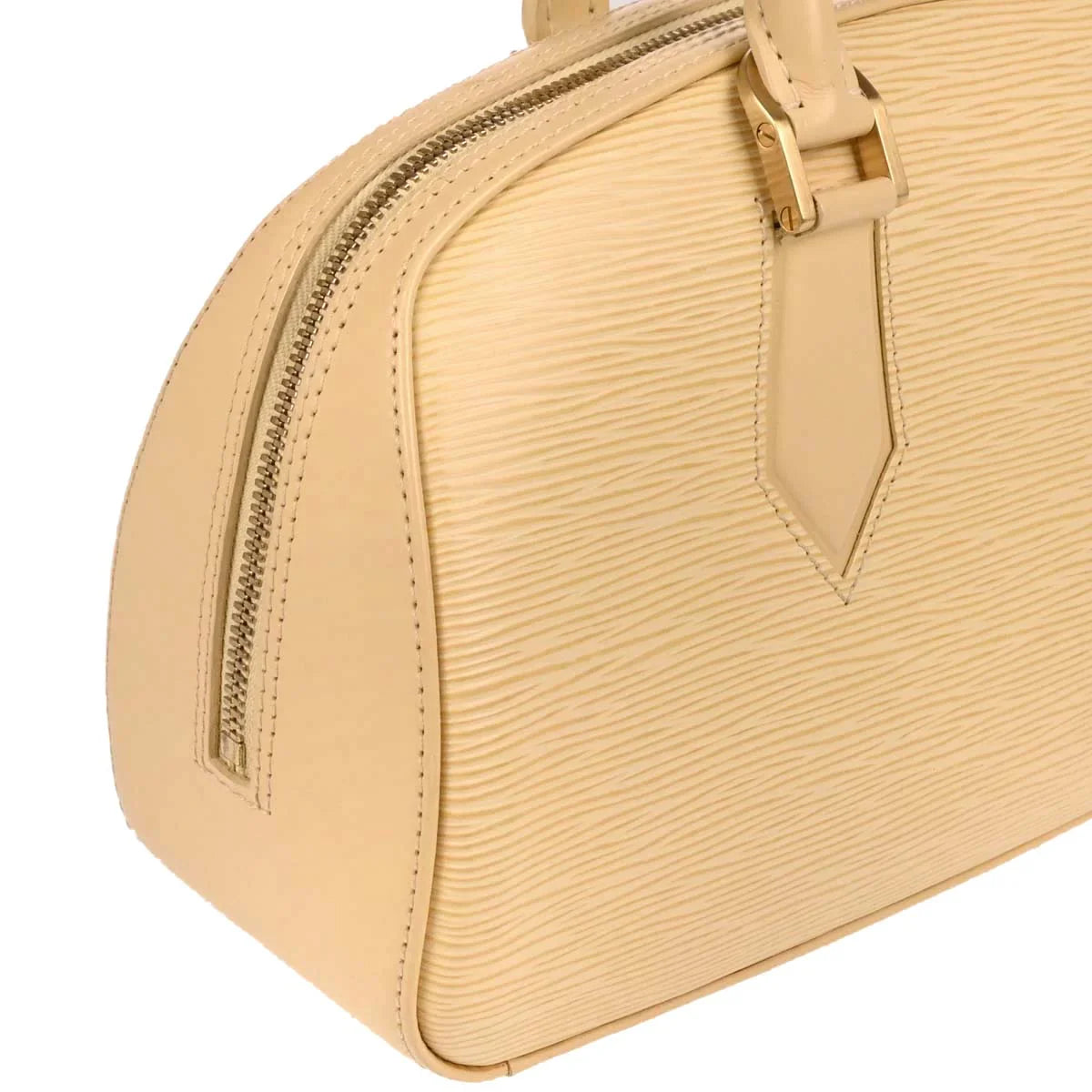 Louis Vuitton 2002 White Epi Jasmin Handbag M5208A