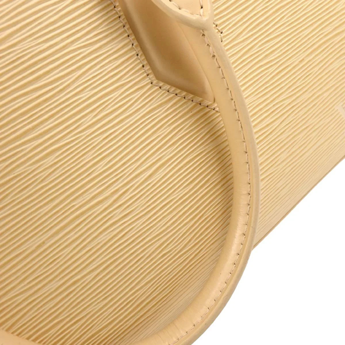 Louis Vuitton 2002 White Epi Jasmin Handbag M5208A