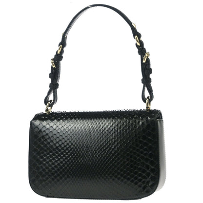 Christian Dior * 2010 Black Python Handbag
