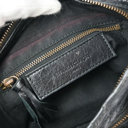 Balenciaga Black Classic Mini City 2way Shoulder Handbag