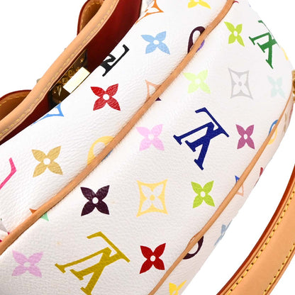 Louis Vuitton 2010 White Monogram Multicolor Patty Chain Handbag M40305