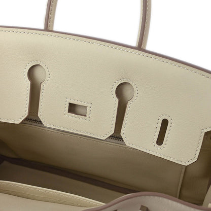 Hermes 2016 Swift Craie Birkin 25 Handbag