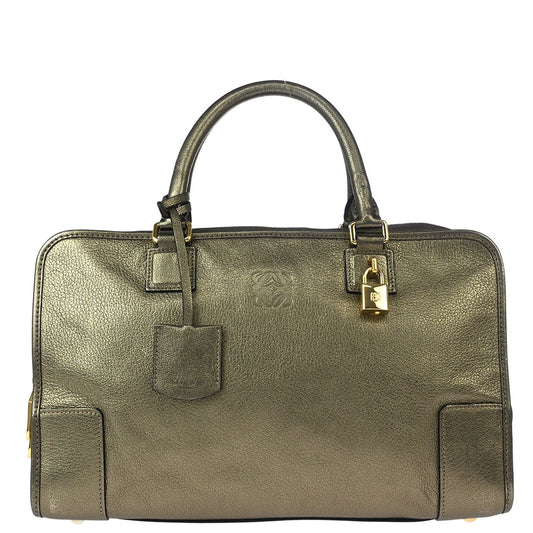 Loewe 2012 Gold Amazona 36 Handbag