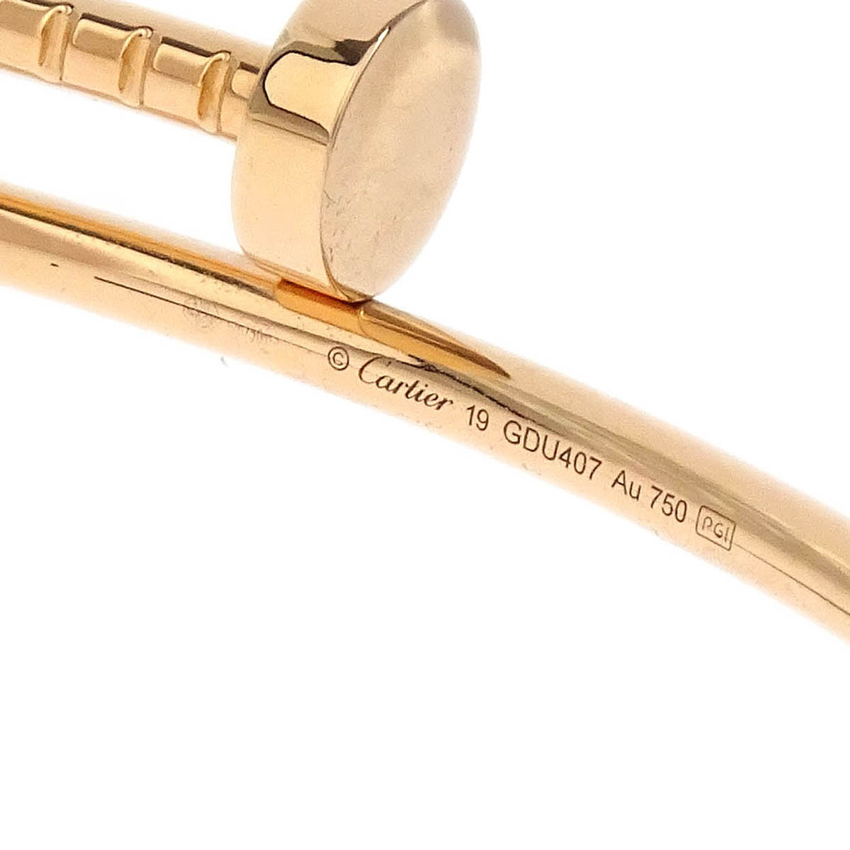 Cartier Juste Un Clou Bracelet #19 Small Model GDU407 Au750