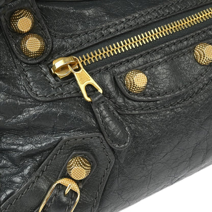 Balenciaga Gray Giant Mini City 2way Shoulder Handbag