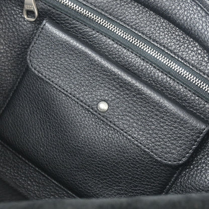 Loewe 2014 Black Perforated Suede Amazona 28 Handbag