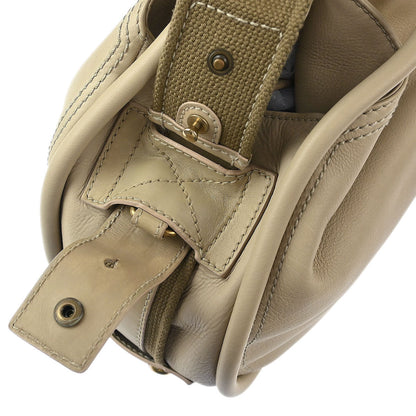 Christian Dior Beige Lattice Shoulder Bag