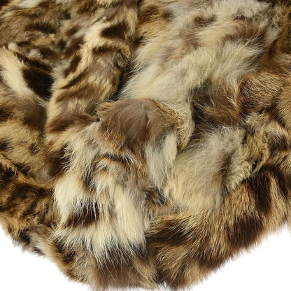 Fendi * Beige Lynx Fur Tote Handbag