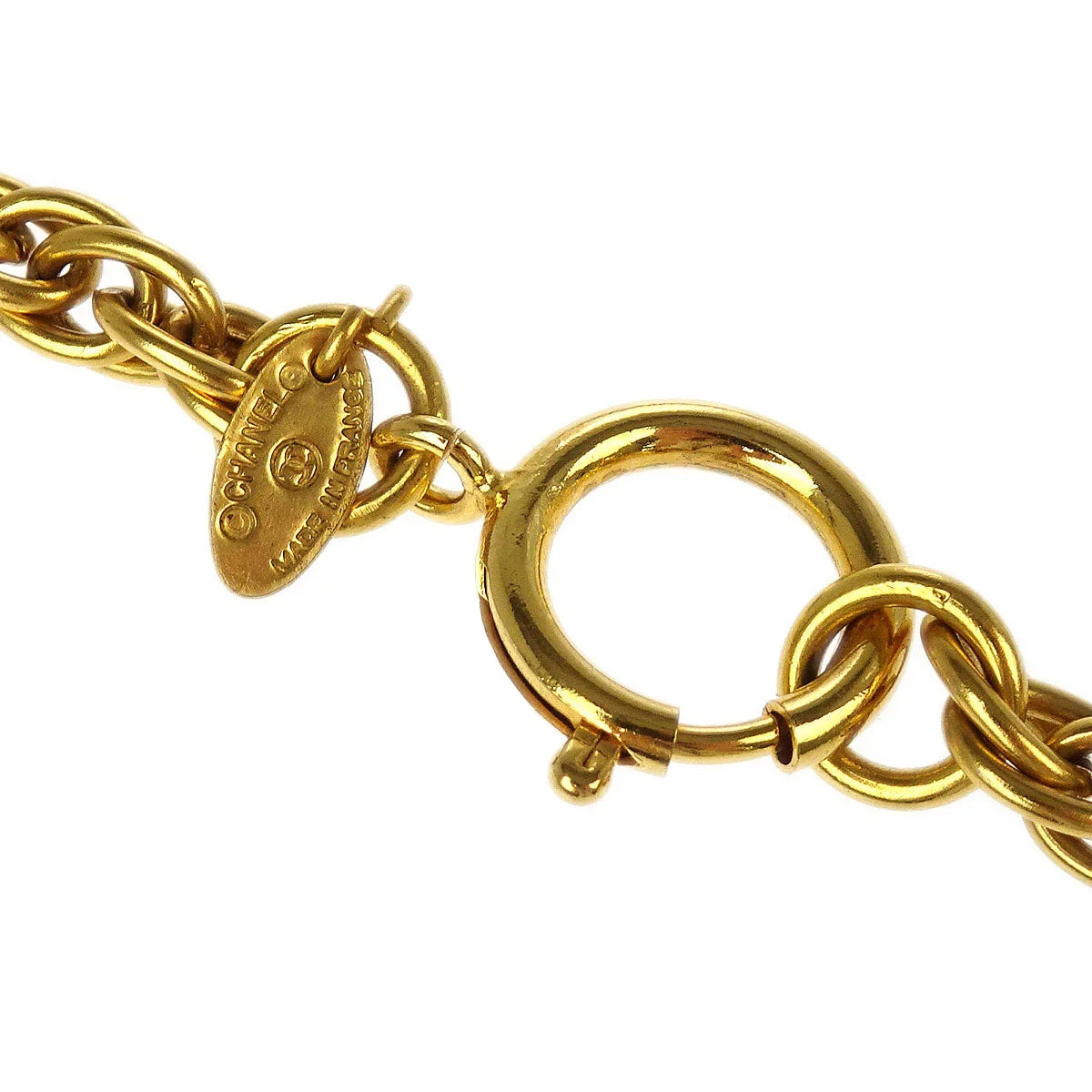 Chanel Chain Necklace Gold