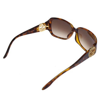 Gucci Sunglasses Eyewear Brown Rhinestone