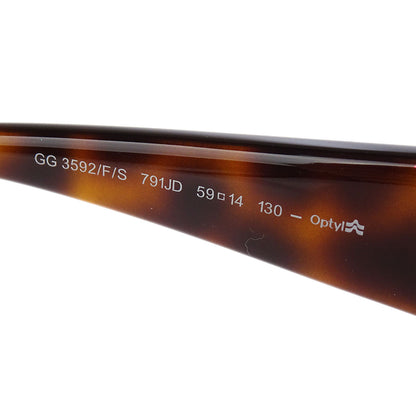 Gucci Sunglasses Eyewear Brown Rhinestone