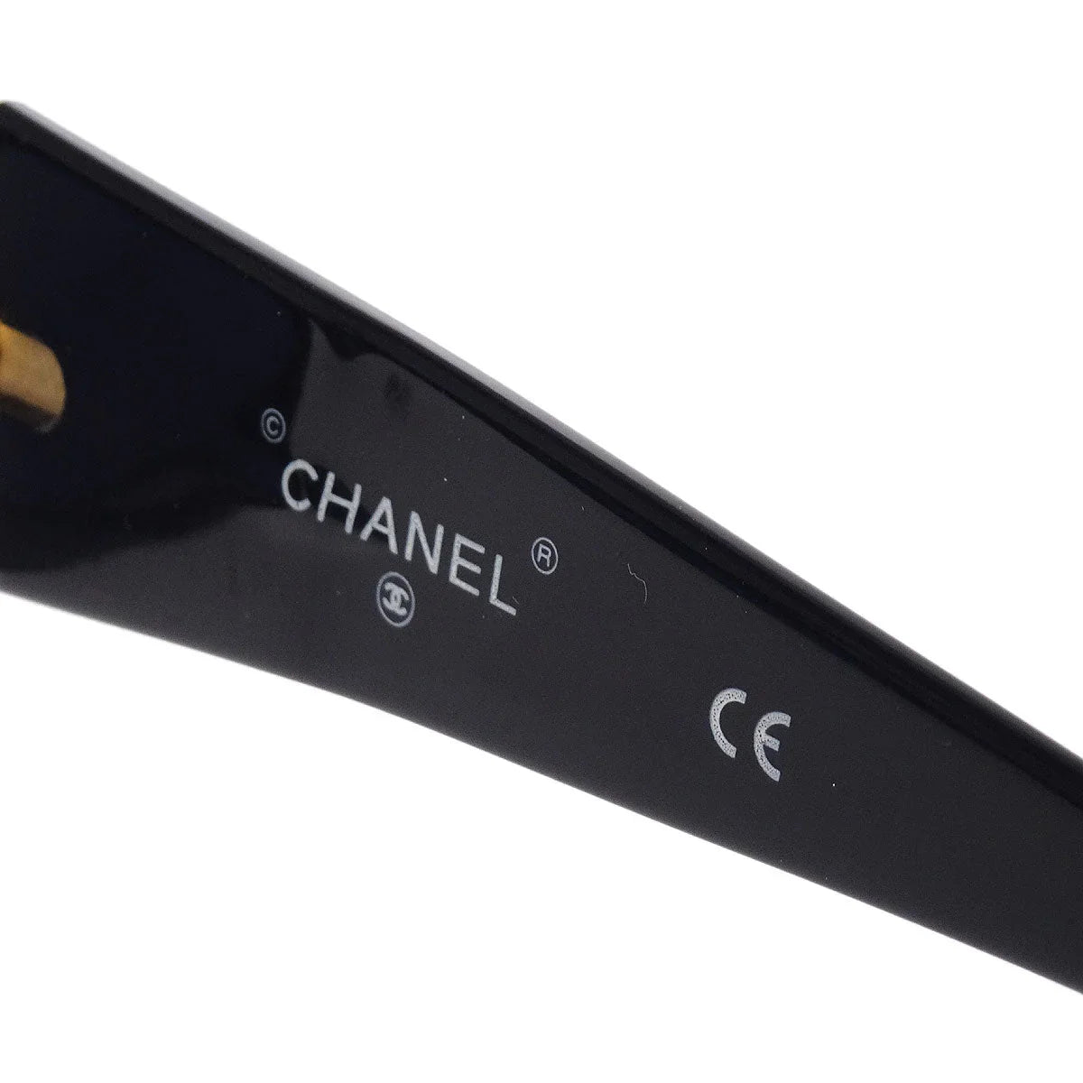 Chanel Sunglasses Eyewear Black Small Good