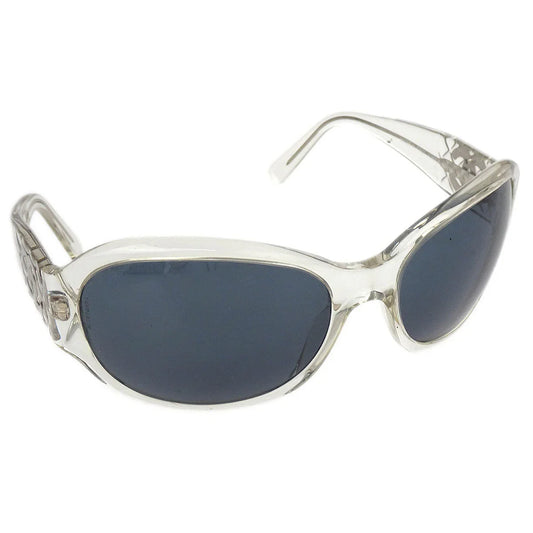 Chanel Sunglasses Eyewear Black Clear Small Good