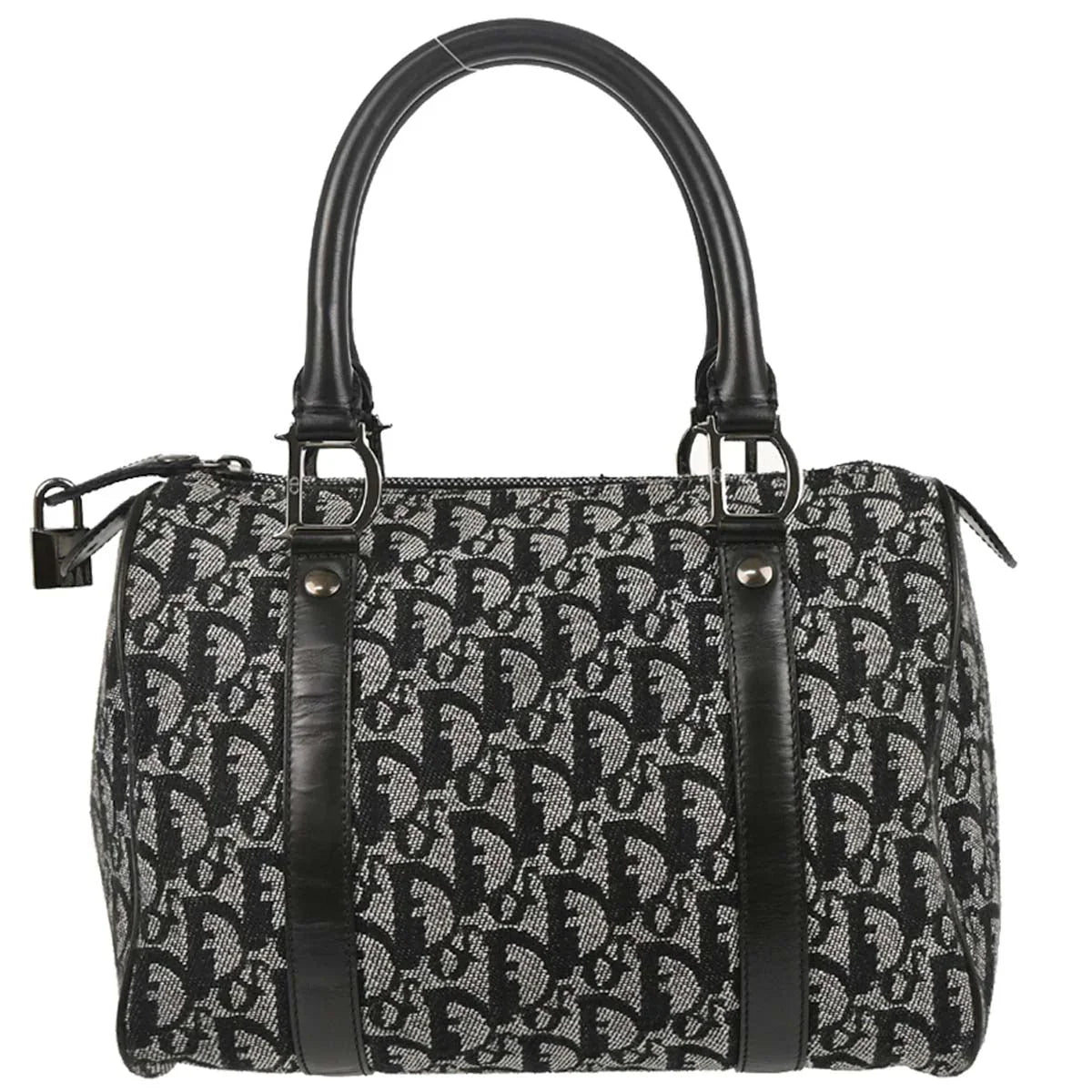 Christian Dior 2002 Black Trotter Handbag