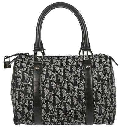 Christian Dior 2002 Black Trotter Handbag