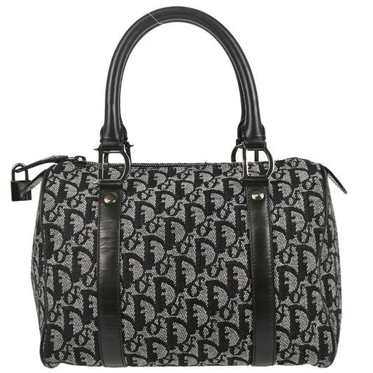 Christian Dior 2002 Black Trotter Handbag