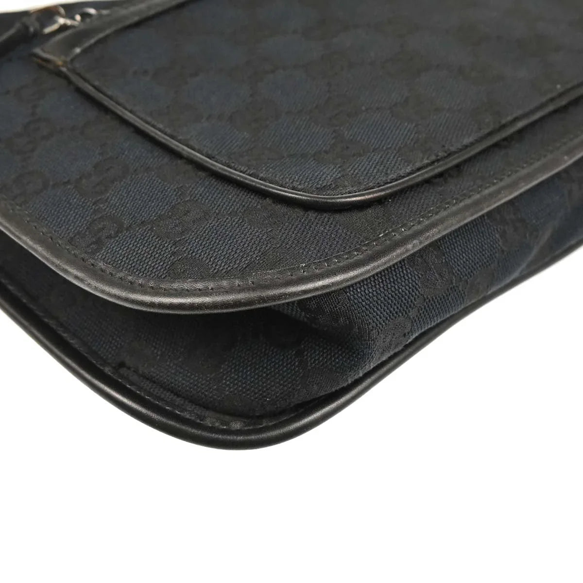 Gucci Black GG Hobo Handbag