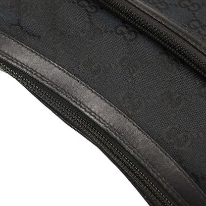 Gucci Black GG Hobo Handbag