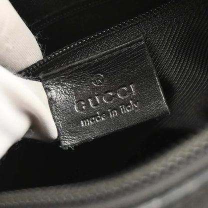 Gucci Black GG Hobo Handbag