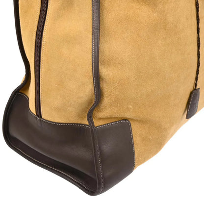 Loewe Beige Suede Amazona 50 Handbag