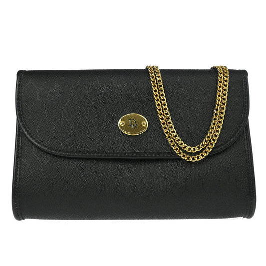 Christian Dior Black Honeycomb Shoulder Bag