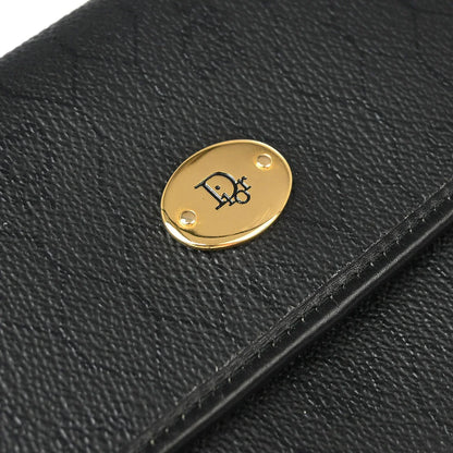 Christian Dior Black Honeycomb Shoulder Bag
