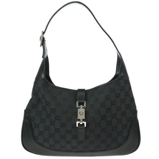 Gucci Black GG Jackie Shoulder Bag