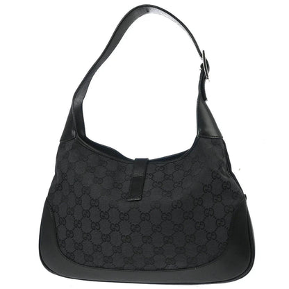 Gucci Black GG Jackie Shoulder Bag