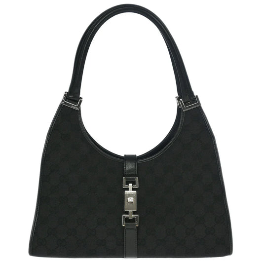 Gucci Black GG Jackie Handbag