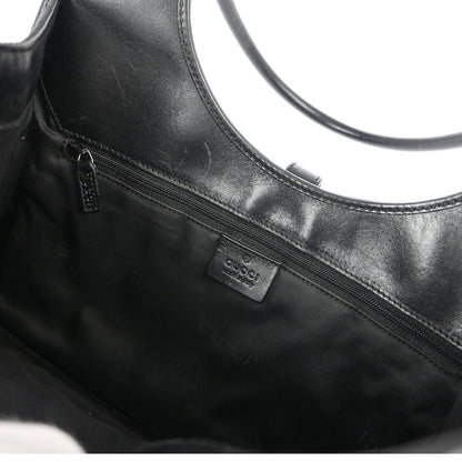 Gucci Black GG Jackie Handbag