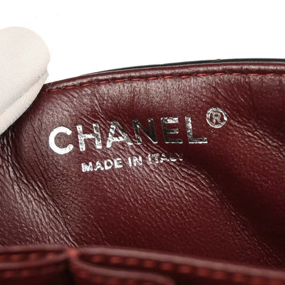 Chanel 2008-2009 Black Lambskin East West Shoulder Bag