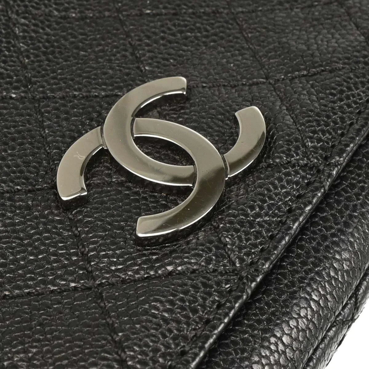 Chanel 2006-2008 Black Caviar Handbag