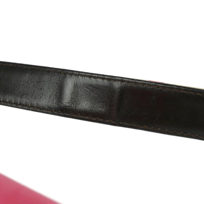 Christian Dior Multicolor Satin Saddle Handbag